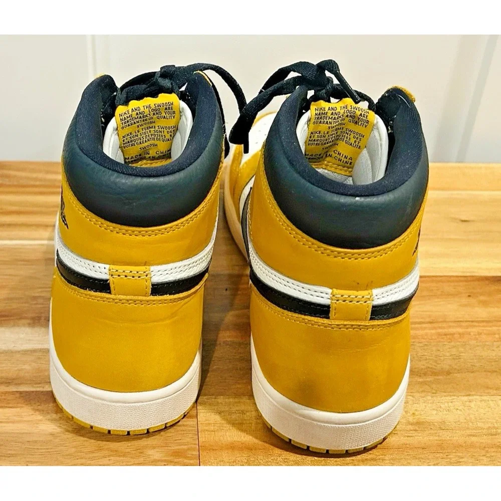 Nike Air Jordan 1 Retro High OG Yellow Ochre Men's Size 9.5 DZ5485-701